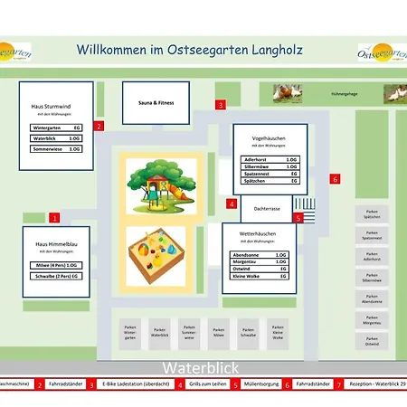 Ostseegarten Langholz - Sommerwiese Bis 4 Pers
